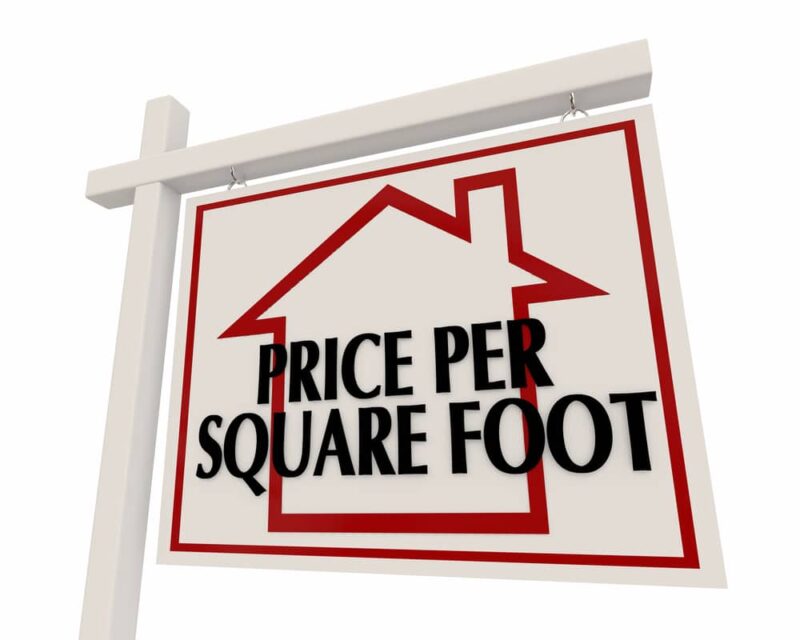 Price per square foot